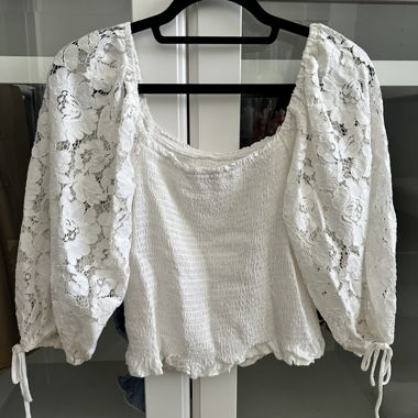 Weisse Bluse