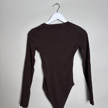 Body manches longues marron