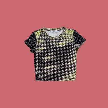 T-shirt motif pois