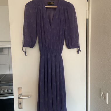 Abito viola-blu Pierre Cardin