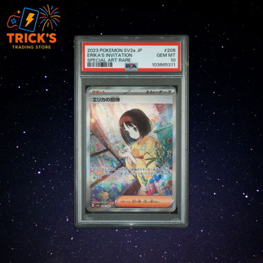 Pokémon PSA 10 Erika's Invitation SAR JPN