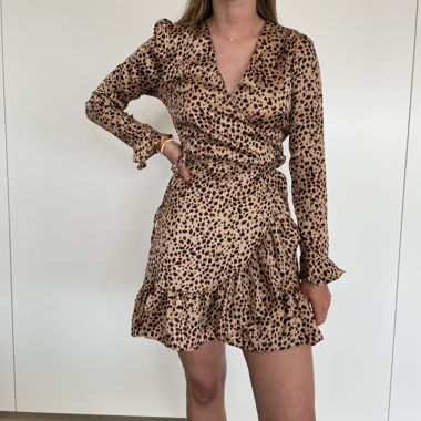 Retro & Icone, wrap-up short dress