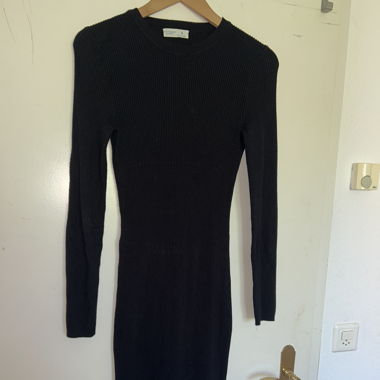 Kleid Schwarz Lang