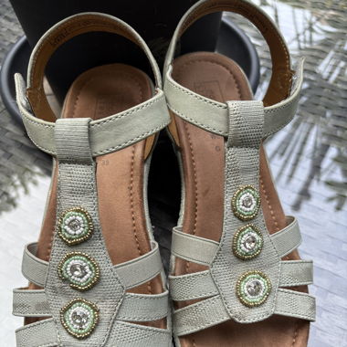 Easy Street Sandalen mit  klettverschluss 39