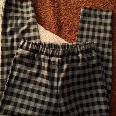 Fabric trousers