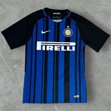 Icardi Nike Inter Mailand blau-schwarzes Trikot