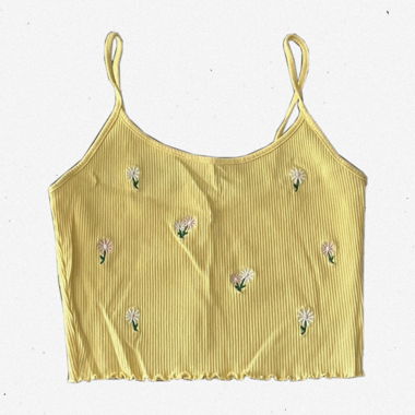 Summer TOP wth cute flowers 