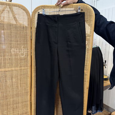 Pantalon de tailleur noir zara 