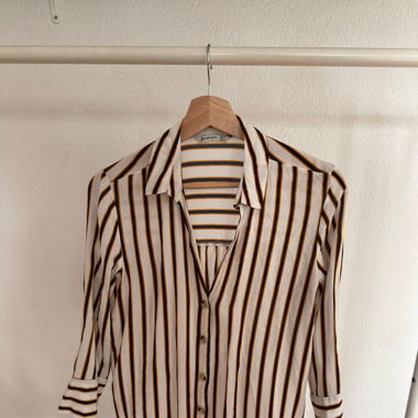 Bluse gestreift S