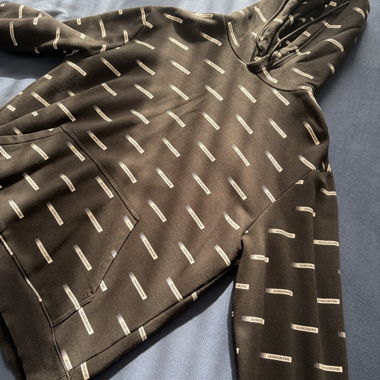 Calvin Klein Jeans Kapuzenpullover L schwarz
