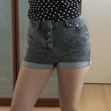 FB Sister denim shorts