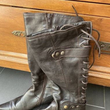 Lederstiefel (point boots)
