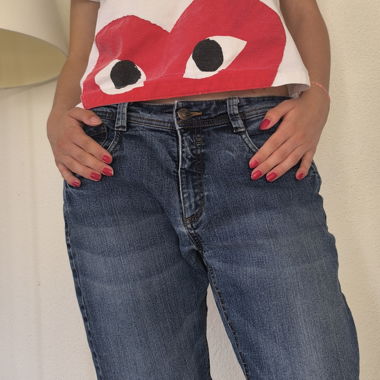 Jeans scuri 