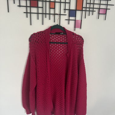 Mischino Big Knit Cardigan