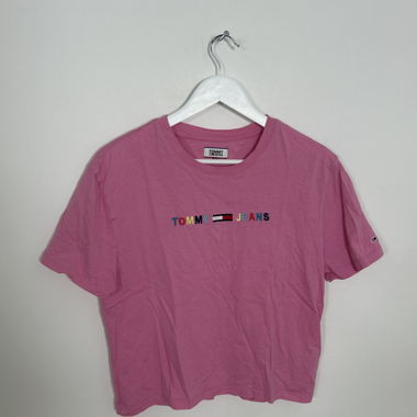 Tommy Jeans Pink T-Shirt