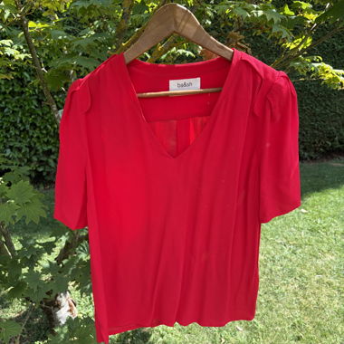 Ba&sh rote Bluse