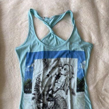 Top bleu 34