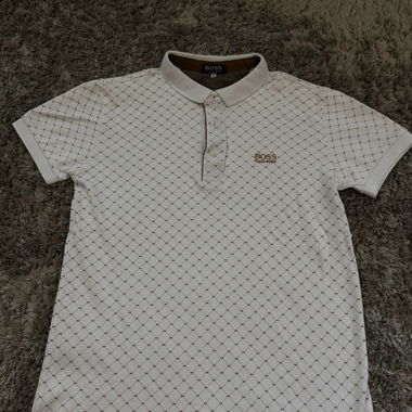 Polo Hugo Boss Blanc