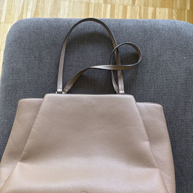 Borsa beige con tracolla