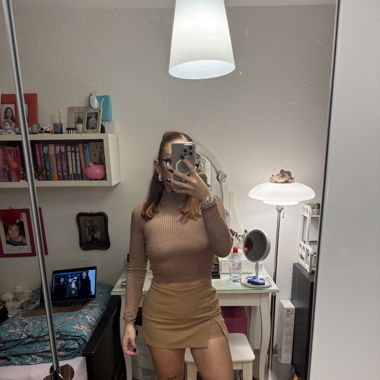 Brown Skort
