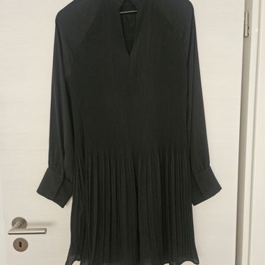 Black Pleated Dress