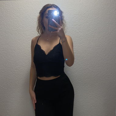 Top à dentelle 