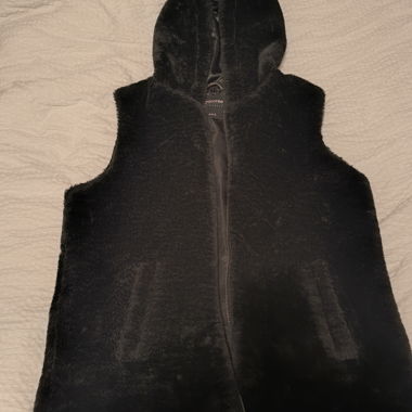 Gilet à capuche noir