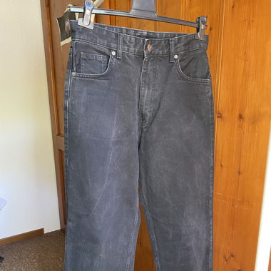 Blaxk baggy jeans no name