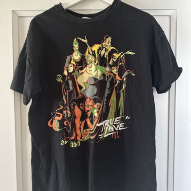 Schwarzes Disney T-Shirt