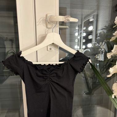 T-shirt épaules nues noir 