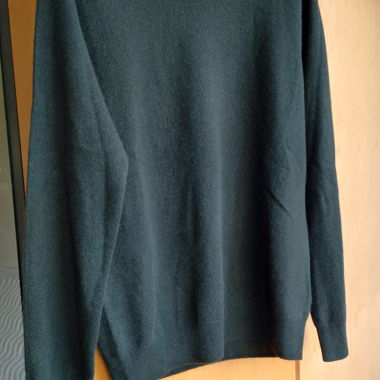 Kaschmirpullover grün