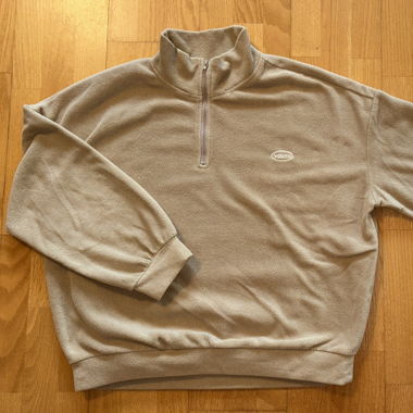Halfzip Fleece mit Kragen