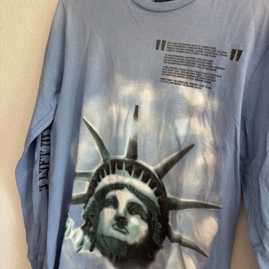 Off-White graphic long sleeve tee