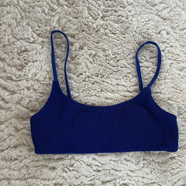 Dark Blue Bikini Top