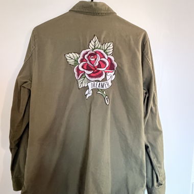 Veste kaki Tally Weijl brodée taille 40