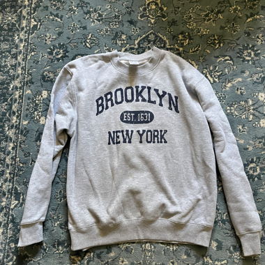 Grey Brooklyn Sweatshirt