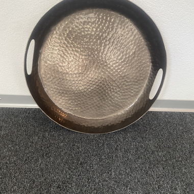 Hammered Metal Tray