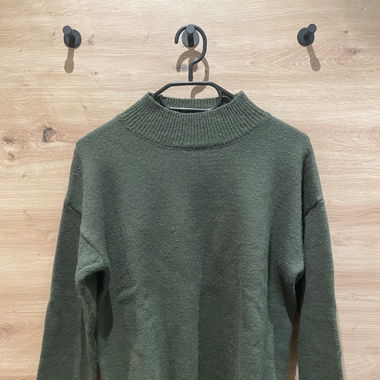 khaki sweater