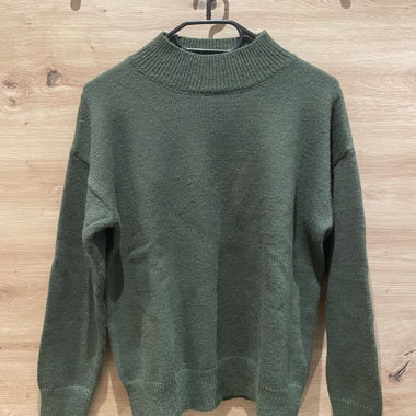 khaki sweater
