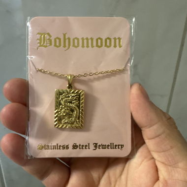 Golden Dragon Necklace