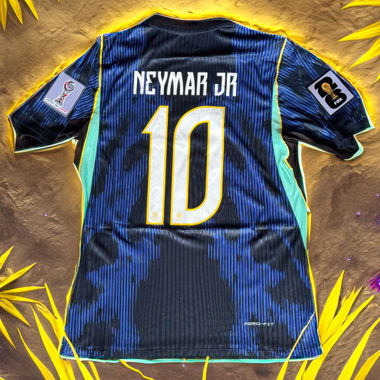Maglia Jordan Brasile Mondiali 2026 di Neymar Jr Taglia S