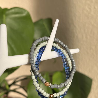 Handmade beaded set bracelet jewelry