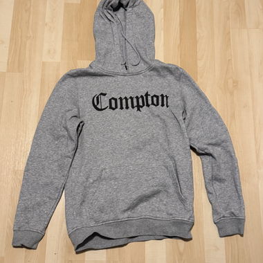 Compton Hoodie Grey Gr. S