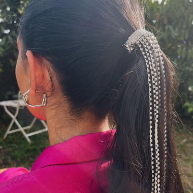 Crystal hair accessory 