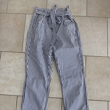 Chinohosen gestreift