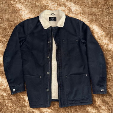 Jeansjacke mit Futter