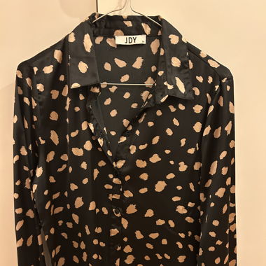 Chemisier viscose effet soie taille 34