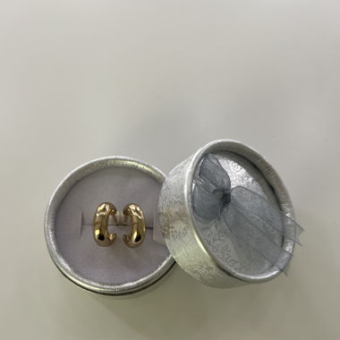 Gold earrings
