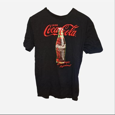 T-shirt Coca-Cola nero