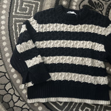zara strick pullover